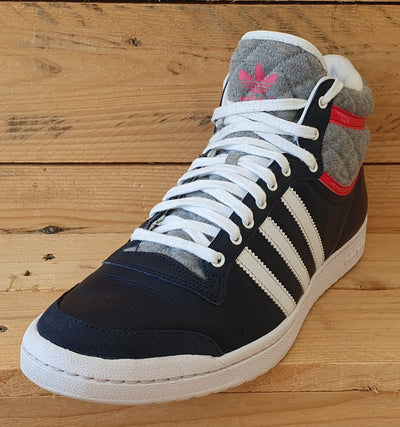 Adidas Top Ten Sleek Series Mid Trainers UK9/US10.5/EU43 G63099 Navy/White