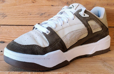 Puma Slipstream Low Leather Trainers UK7/US8/EU40.5 392108-03 Cream/Brown