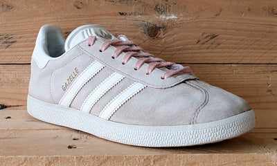 Adidas Gazelle Low Suede Trainers UK5.5/US6/EU38.5 BB5472 Grey/White/Pink