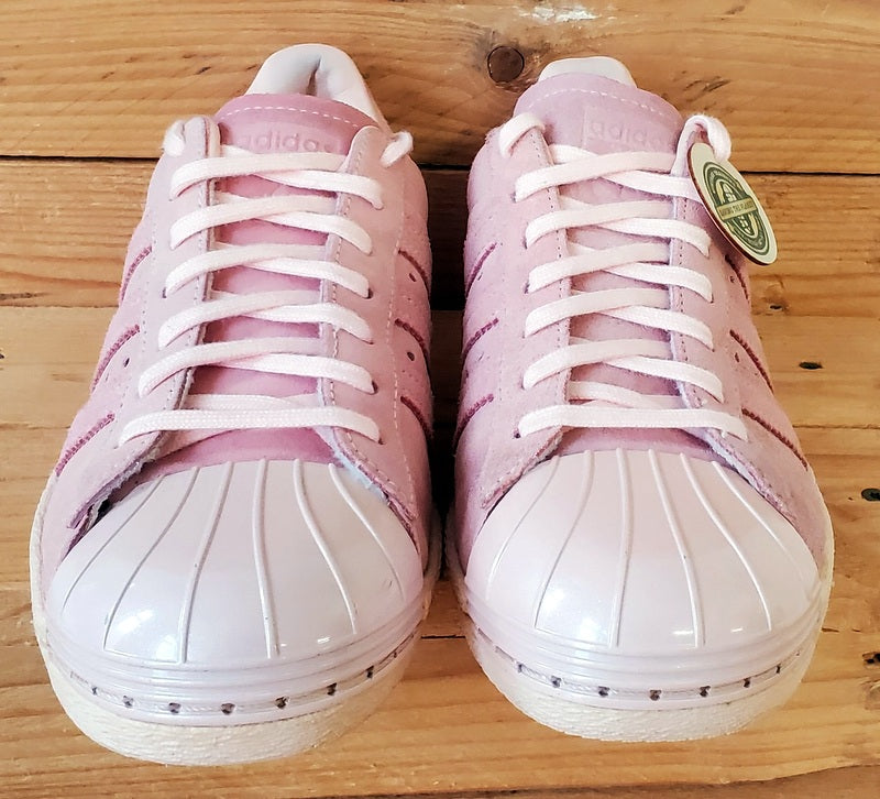 Adidas Superstar Metal Toe Low Suede Trainers UK6/US7.5/EU39 CP9946 Triple Pink