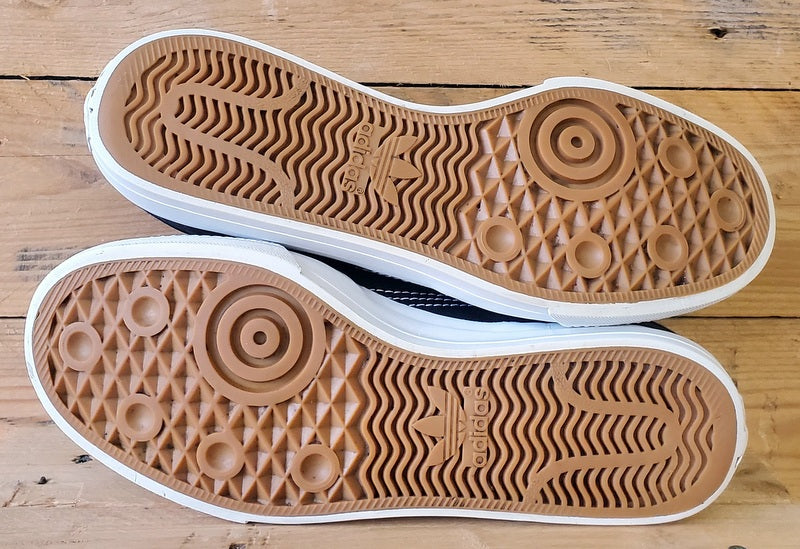 Adidas Continental Vulc Low Suede/Canvas Trainers UK8.5/US9/EU42.5 EF3524 Black