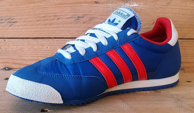 Adidas Originals Dragon Low Textile Trainers UK4/US4.5/EU36.5 G20816 Blue/Red