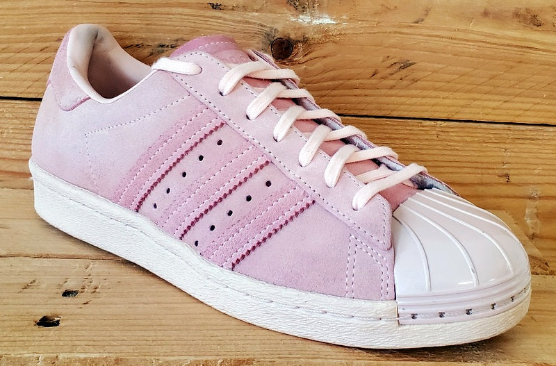 Adidas Superstar Metal Toe Low Suede Trainers UK6/US7.5/EU39 CP9946 Triple Pink