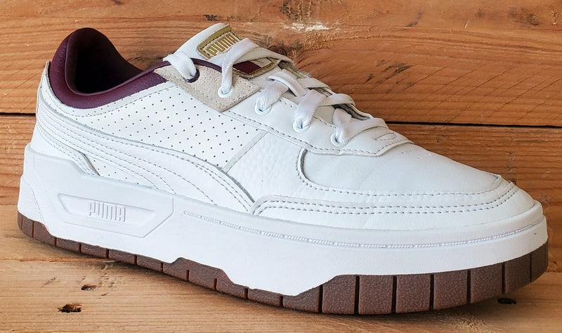 Puma Cali Dream Low Leather Trainers UK6.5/US9/EU40 392107-01 White/Gum
