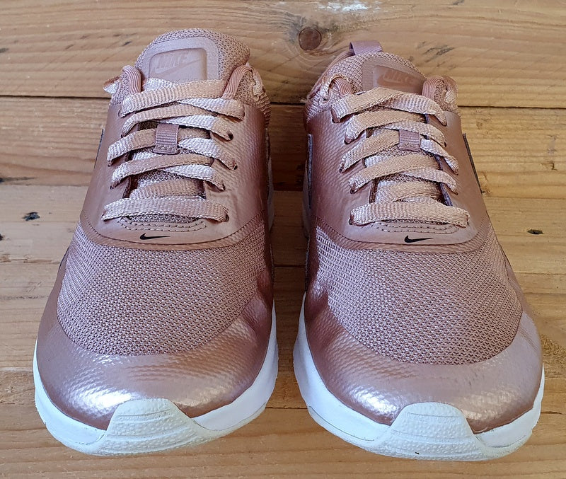 Nike Air Thea SE Low Textile Trainers UK5/US5.5Y/EU38 820244-901 Rose Gold