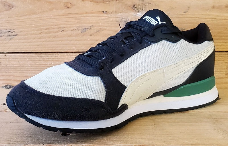 Puma ST Runner Low Textile Trainers UK6/US7/EU39 384640-23 Black/White