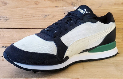 Puma ST Runner Low Textile Trainers UK6/US7/EU39 384640-23 Black/White