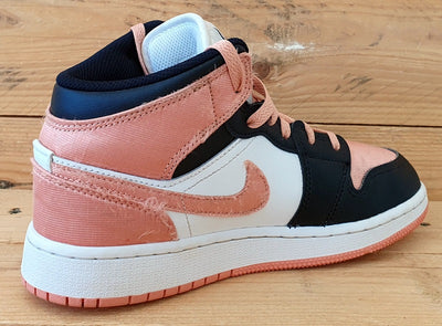 Nike Air Jordan 1 Mid Leather Trainers DM9077-108 Madder Root UK4/US4.5Y/EU36.5