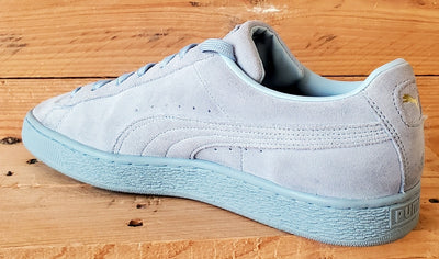 Puma Suede Mono 21 Low Trainers UK9/US10/EU43 381176-03 Triple Blue Fog
