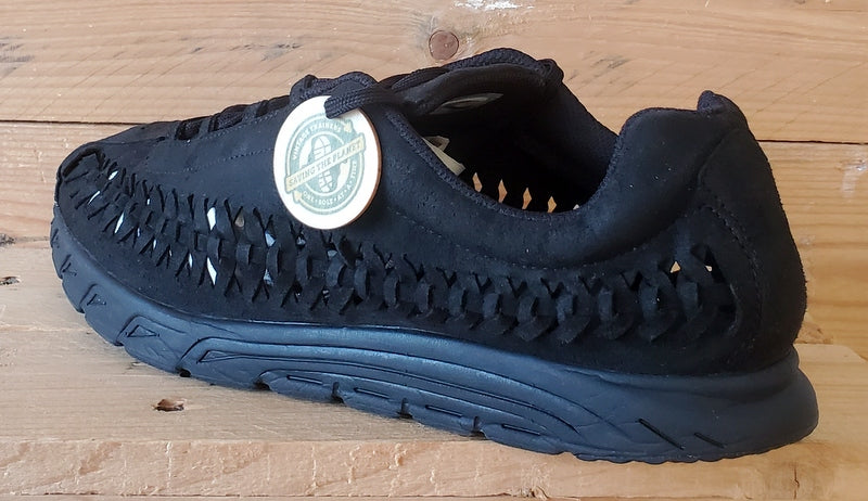 Nike Mayfly Woven Low Suede Trainers UK10/US11/EU45 833132-003 Triple Black
