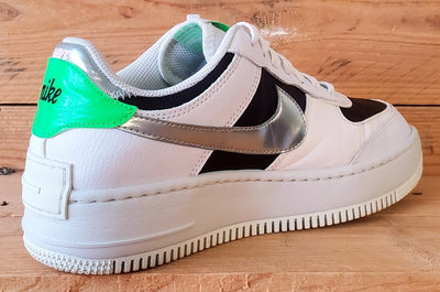 Nike Air Force 1 Shadow Leather Trainers UK5.5/US8/EU39 DN8006-100 White/Black