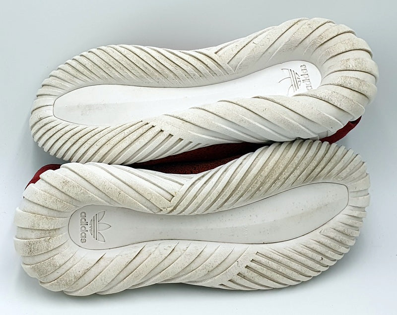 Adidas Tubular Doom Sock Trainers BY3560 Mystery Red/White UK8.5/US9/EU42.5