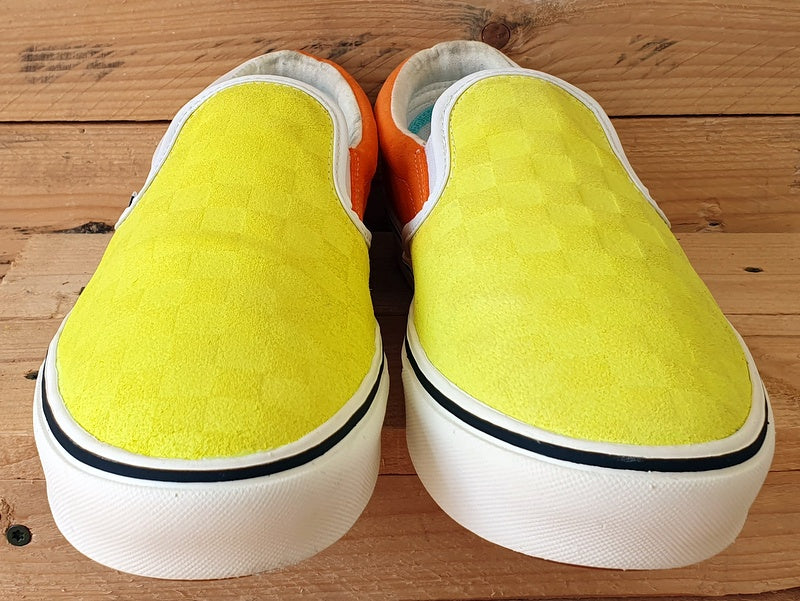 Vans Comfy Cush x Penn Low Suede Trainers UK8 US9 EU42 721356 Yellow Orange