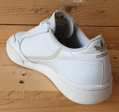 Adidas Continental 80 Low Leather Trainers UK4.5/US6/EU37 EG2890 White