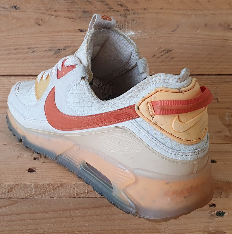 Nike Air Max 90 Terrascape Low Trainers UK9 US10 EU44 DH2973 200 Fuel Orange VintageTrainers