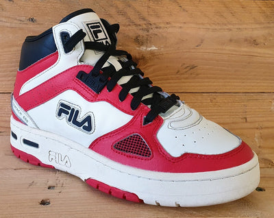 Fila Terratach Mid Leather Trainers UK5/US7.5/EU38.5 5BM01831-114 Red/White