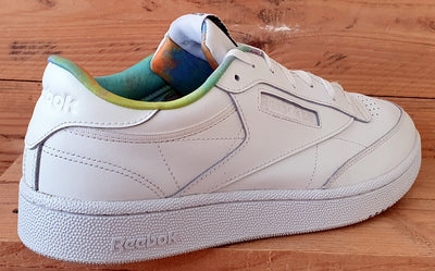 Reebok Club C 85 Pride Low Leather Trainers UK11/US12/EU45.5 FX4771 White Multi