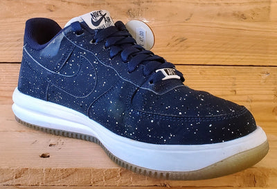 Nike Lunar Force 1 Low Trainers UK7.5/US8.5/EU42 654256-402 Blue Space/Speckle