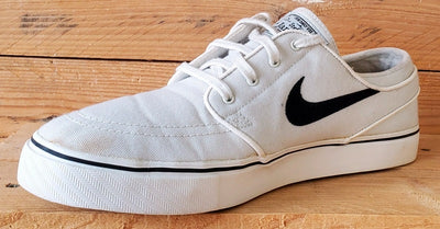 Nike Stefan Janoski Low Canvas Trainers UK8/US9/EU42.5 615957-100 White Black