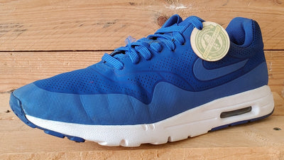 Nike Air Max 1 Ultra Moire Textile Trainers UK6/US8.5/EU40 704995-400 Game Royal