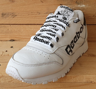 Reebok Classic Low Leather Trainers UK6/US8.5/EU39 DV3830 White/Black