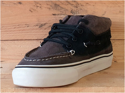Vans Off The Wall Low Suede Trainers UK5.5/US8/EU38.5 TB4R Brown/Black/White