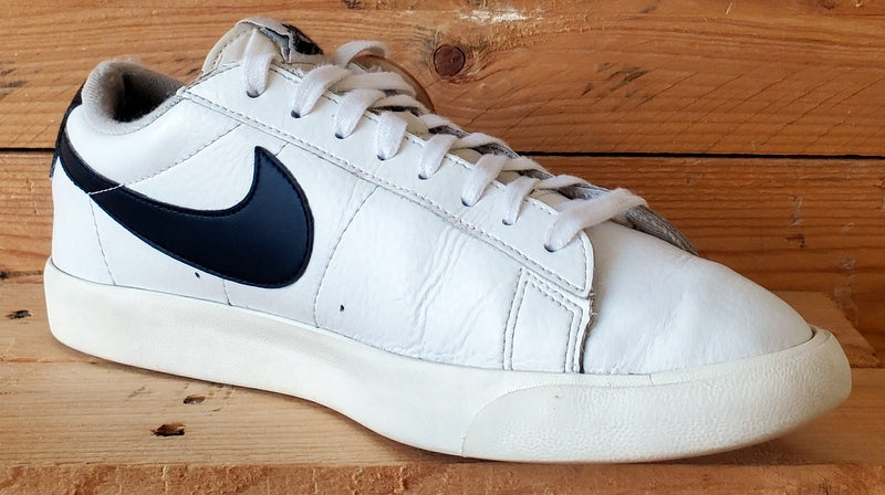 Nike Blazer Low Leather Trainers UK8/US9/EU42.5 CT6377-101 White/Black