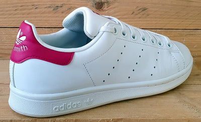 Adidas Stan Smith Low Leather Trainers UK5.5/US6/EU38.5 B32703 White/Pink