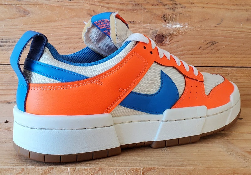 Nike Dunk Disrupt Low Textile Trainers UK5.5/US8/EU39 CK6654-104 Orange/White