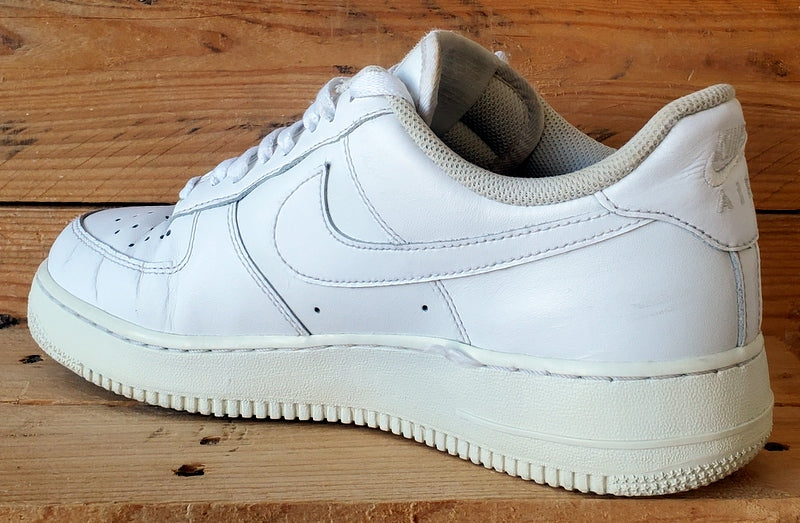 Nike Air Force 1 Low Leather Trainers UK8/US9/EU42.5 315122-111 Triple White