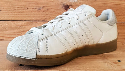 Adidas Originals Superstar Low Leather Trainers UK4.5/US6/EU37 B37147 White/Gum