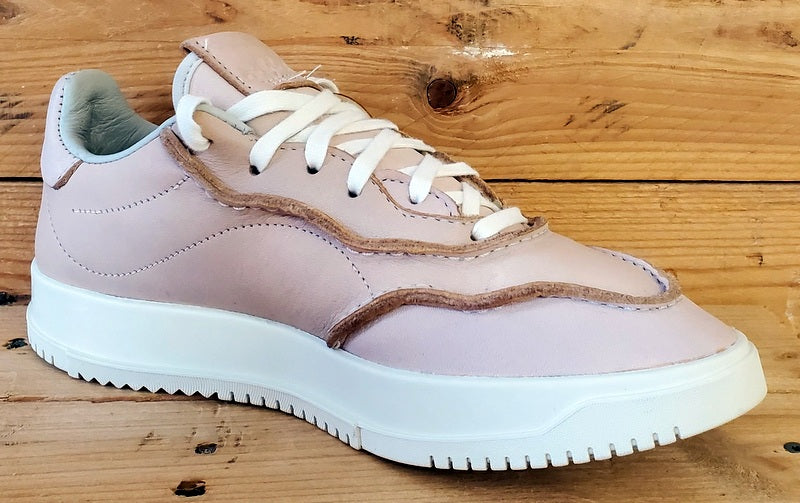 Adidas SC Premiere Low Leather Trainers UK5.5/US6/EU38.5 EH1093 Raw White/Pink