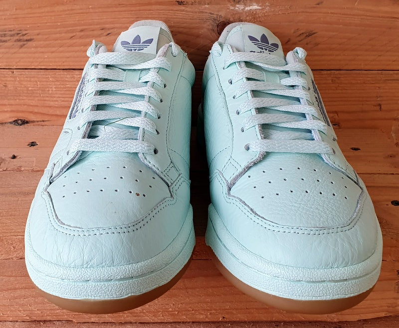 Adidas Continental 80 Low Leather Trainers UK6.5/US7/EU40 BD7641 Ice Mint