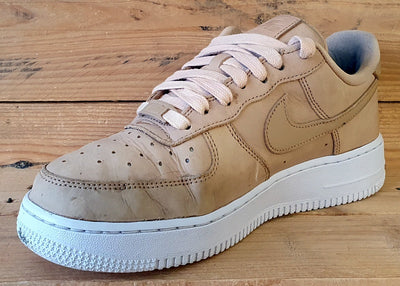 Nike Air Force 1 Premium Low Trainers UK6/US8.5/EU40 DR9503-201 Vachetta Tan