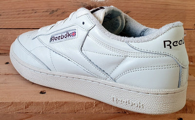 Reebok Classic Club C 85 Low Leather Trainers UK10/US11/EU44.5 GX3681 Cream