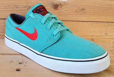 Nike Stefan Janoski Low Canvas Trainers UK5/US5.5/EU38 615957-300 Crystal Mint