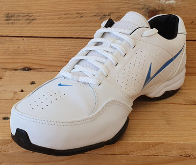 Nike Air Toukol 3 Low Leather Trainers UK8/US9/EU42.5 525726-104 White/Blue