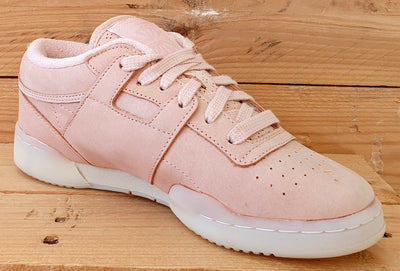 Reebok Classic Low Suede Trainers V69721 Creamy Pink/Gumsole UK4/US5/EU36