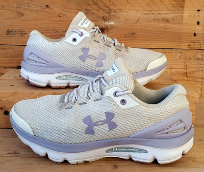 Under Armour Charged Gemini Trainers UK5/US7.5/EU38.5 3023277-108 Cream/Lilac