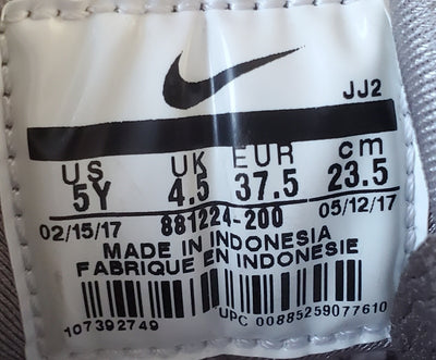 Nike Air Max Zero Low Textile Trainers UK4.5/US5Y/EU37.5 881224-200 Green/White