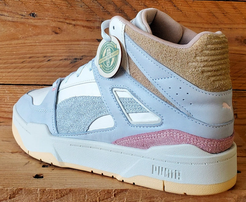 Puma Slipstream Mid Leather Trainers UK6/US8.5/EU39 389846-02 Warm White