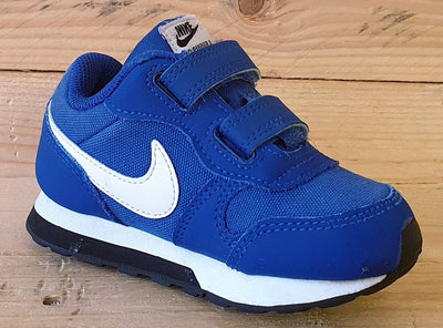 Nike MD Runner Low Textile Kids Trainers UK6.5/US7C/EU23.5 806255-411 Blue/White
