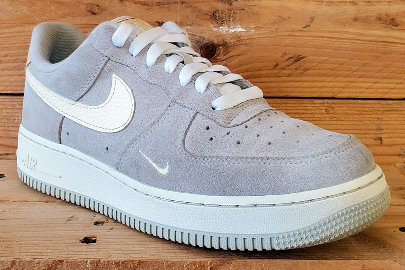 Nike Air Force 1 Low Suede Trainers UK6/US8.5/EU40 DZ4863-001 Light Bone