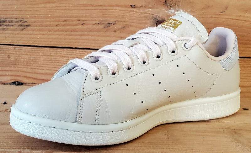 Adidas Stan Smith Low Leather Trainers UK5/US6.5/EU38 CP8915 Beige/Grey