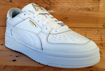 Puma CA Pro Classic Low Leather Trainers UK9/US10/EU43 380190-01 Triple White