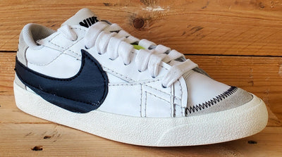 Nike Blazer 77 Jumbo Low Leather Trainers UK7.5/US8.5/E42 DN2158-101 White/Black