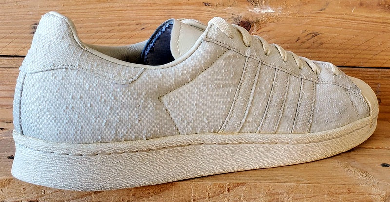Adidas Superstar Stockholm Chic Trainers UK11/US11.5/EU46 B24347 Off White
