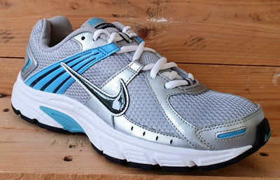 Nike Downshifter Low Textile Trainers 415364-014 Grey/Blue/White UK7.5/US10/EU42