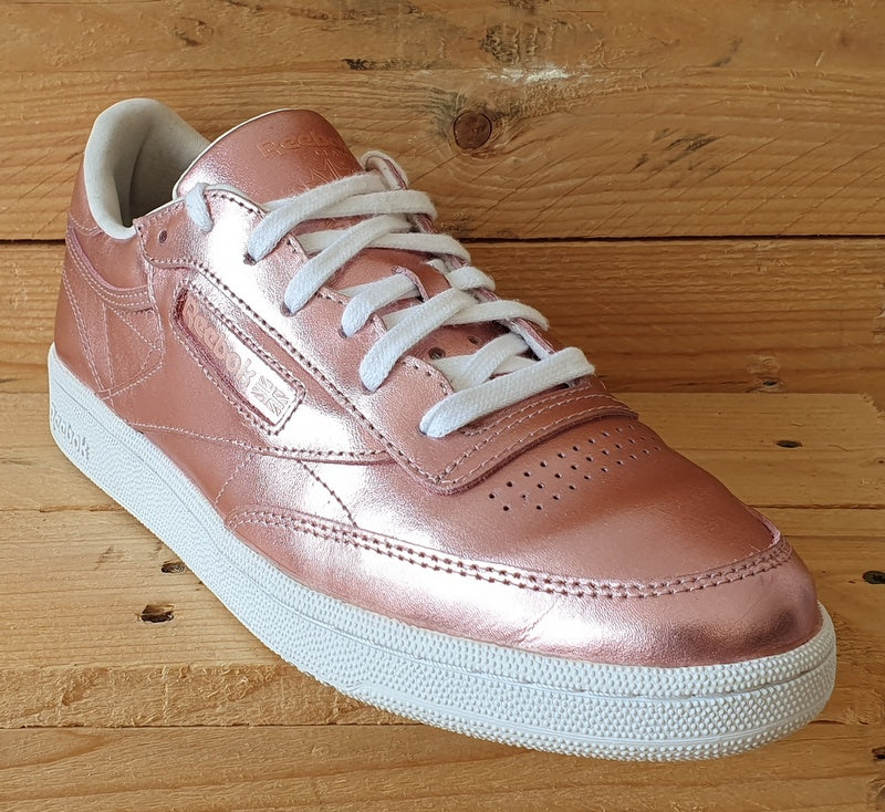 Reebok Club C 85 Low Leather Trainers UK7/US9.5/EU40.5 CN0512 Pink Shine