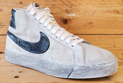 Nike SB Zoom Blazer Premium Mid Suede Trainers UK7.5/US8.5/EU42 DA1839-002 Grey